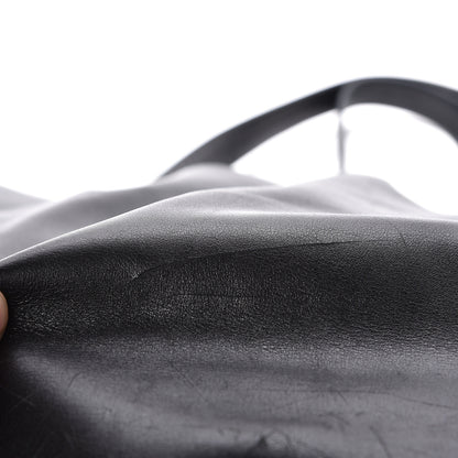 Celine Lambskin Horizontal Cabas Black 11 of 16