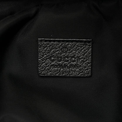 Gucci Nylon 80s Logo Patch Belt Bag Black 6 of 10