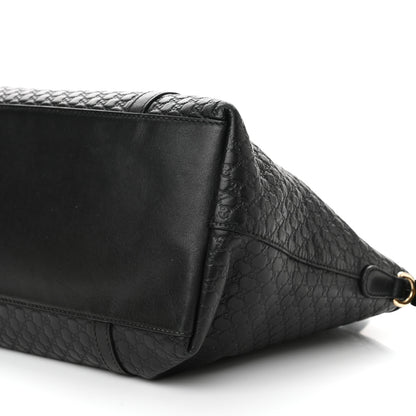 Gucci Soft Microguccissima Dome Satchel Black 10 of 19