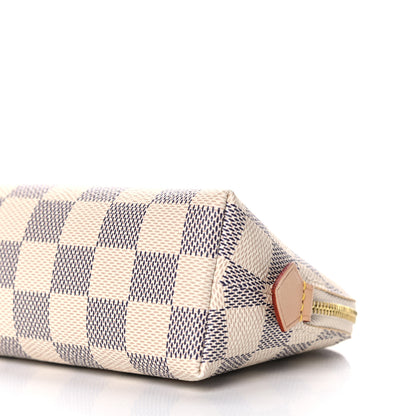 Louis Vuitton Damier Azur Cosmetic Pouch 8 of 9