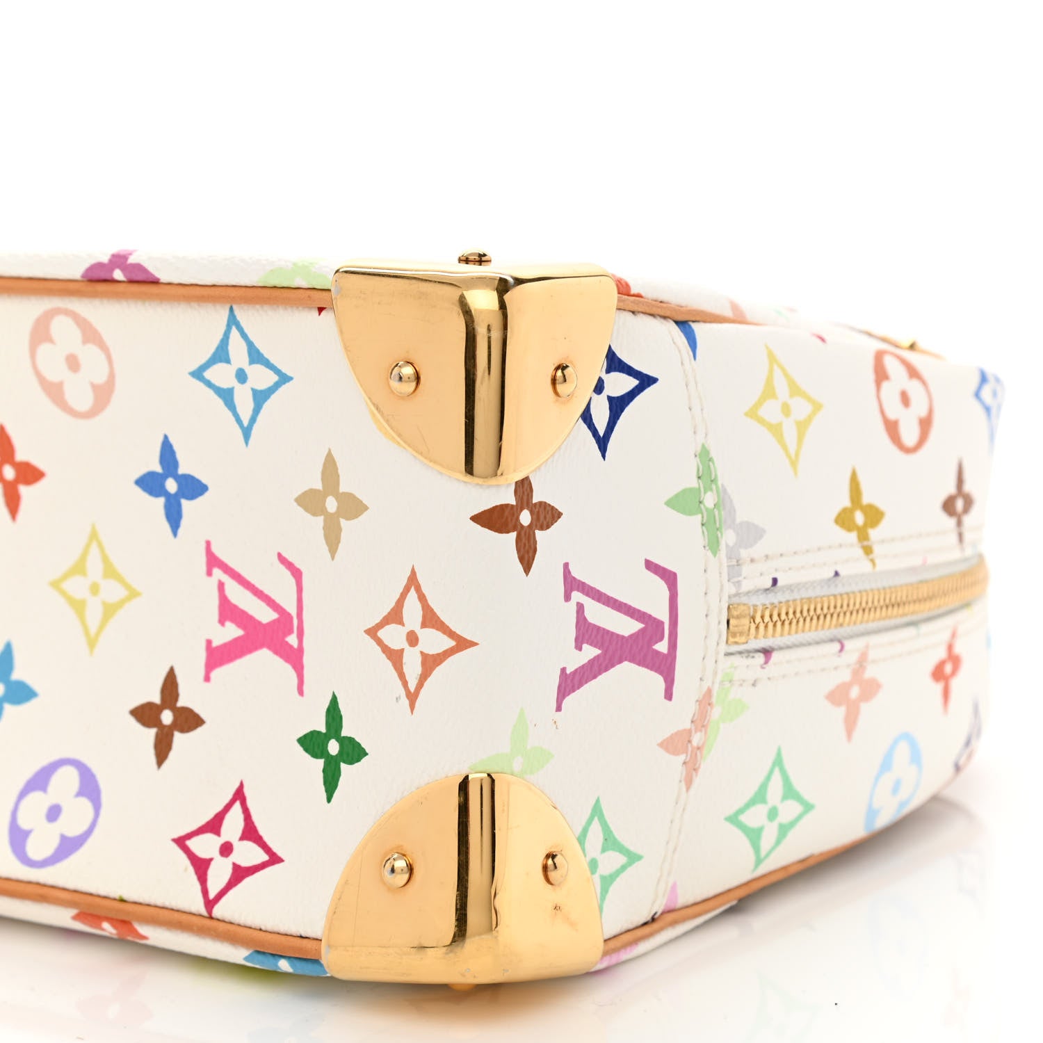 Louis Vuitton Monogram Multicolor Trouville White 10 of 10