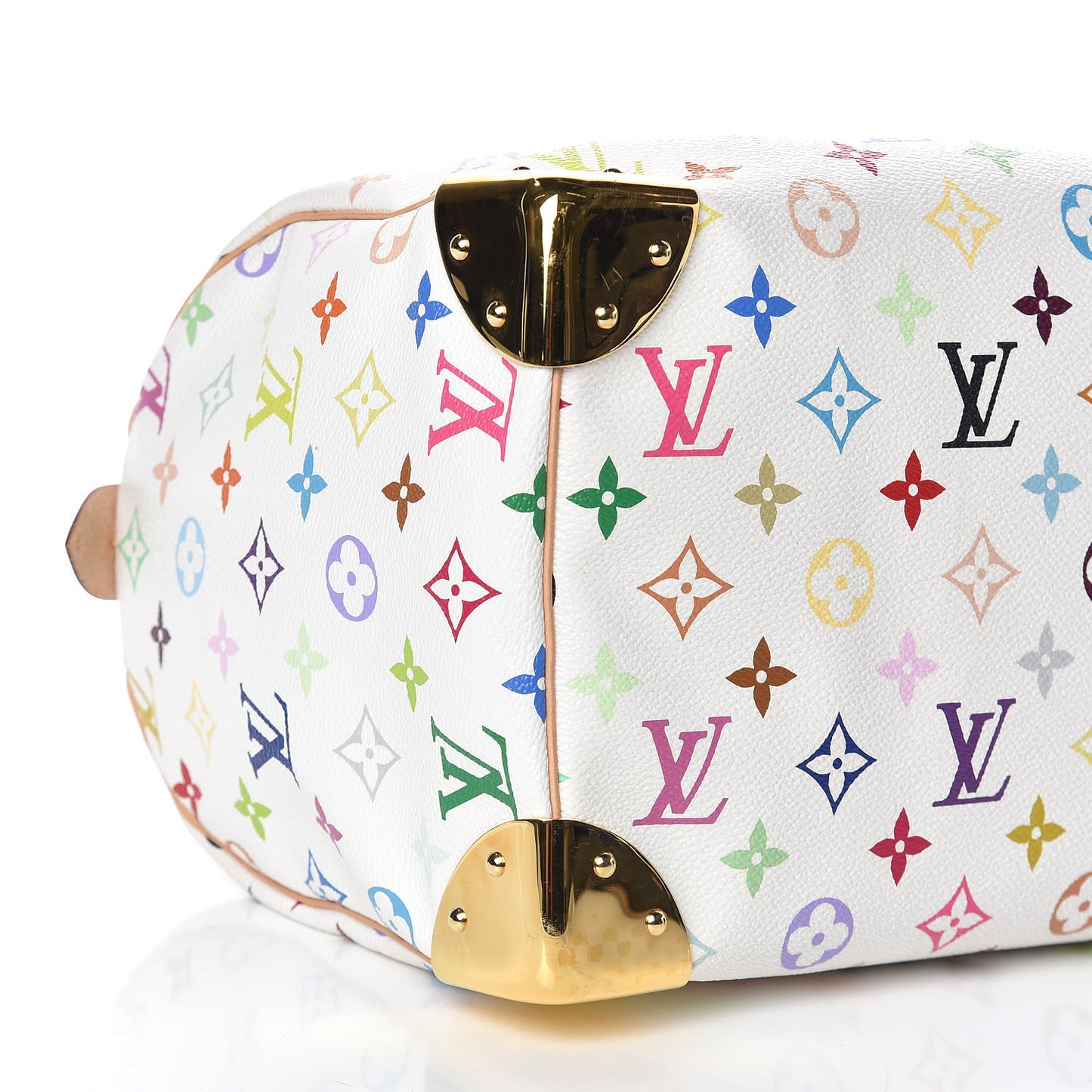 Monogram Multicolor Speedy 30 White