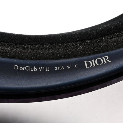 Christian Dior Oblique DiorClub V1U Sun Visor Blue 9 of 9