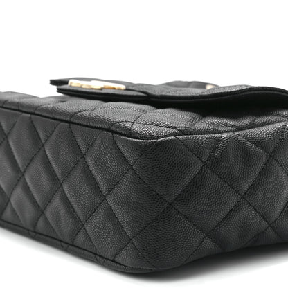 Chanel Caviar Quilted Wavy CC Hobo Black 11 of 11