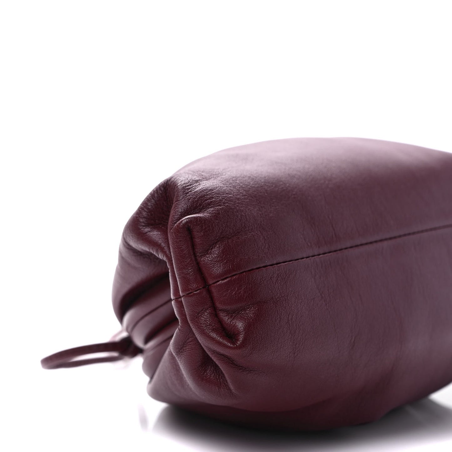 Butter Calfskin The Mini Pouch Bordeaux
