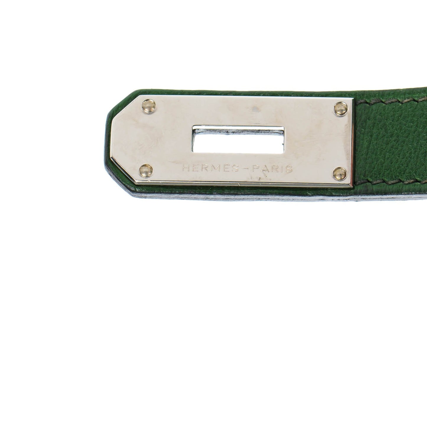 Evergrain JPG Shoulder Birkin II 42 Vert Laurier