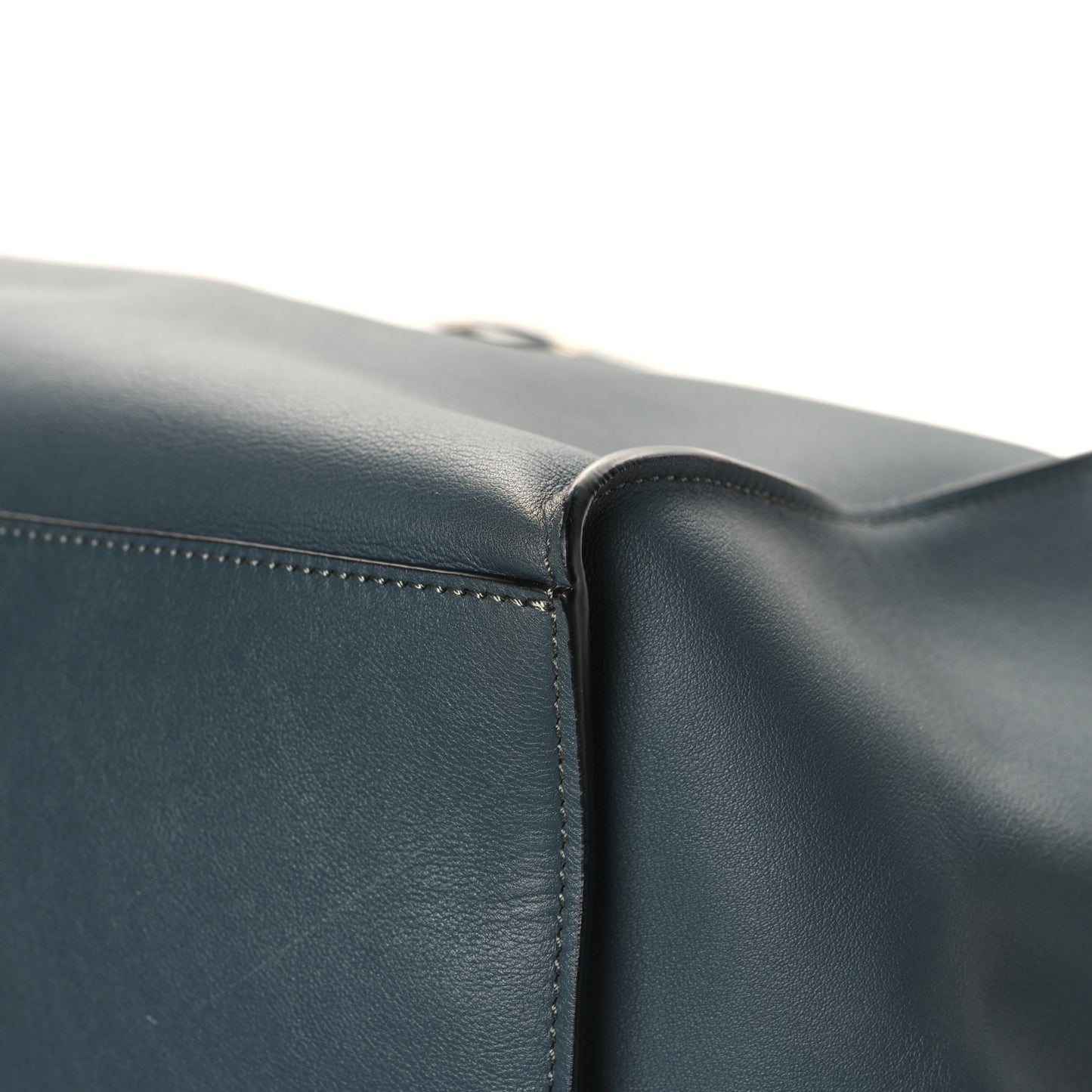 Smooth Calfskin Medium Big Bag Slate Blue