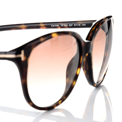 Tom Ford Karmen Sunglasses TF329 Havana 5 of 8