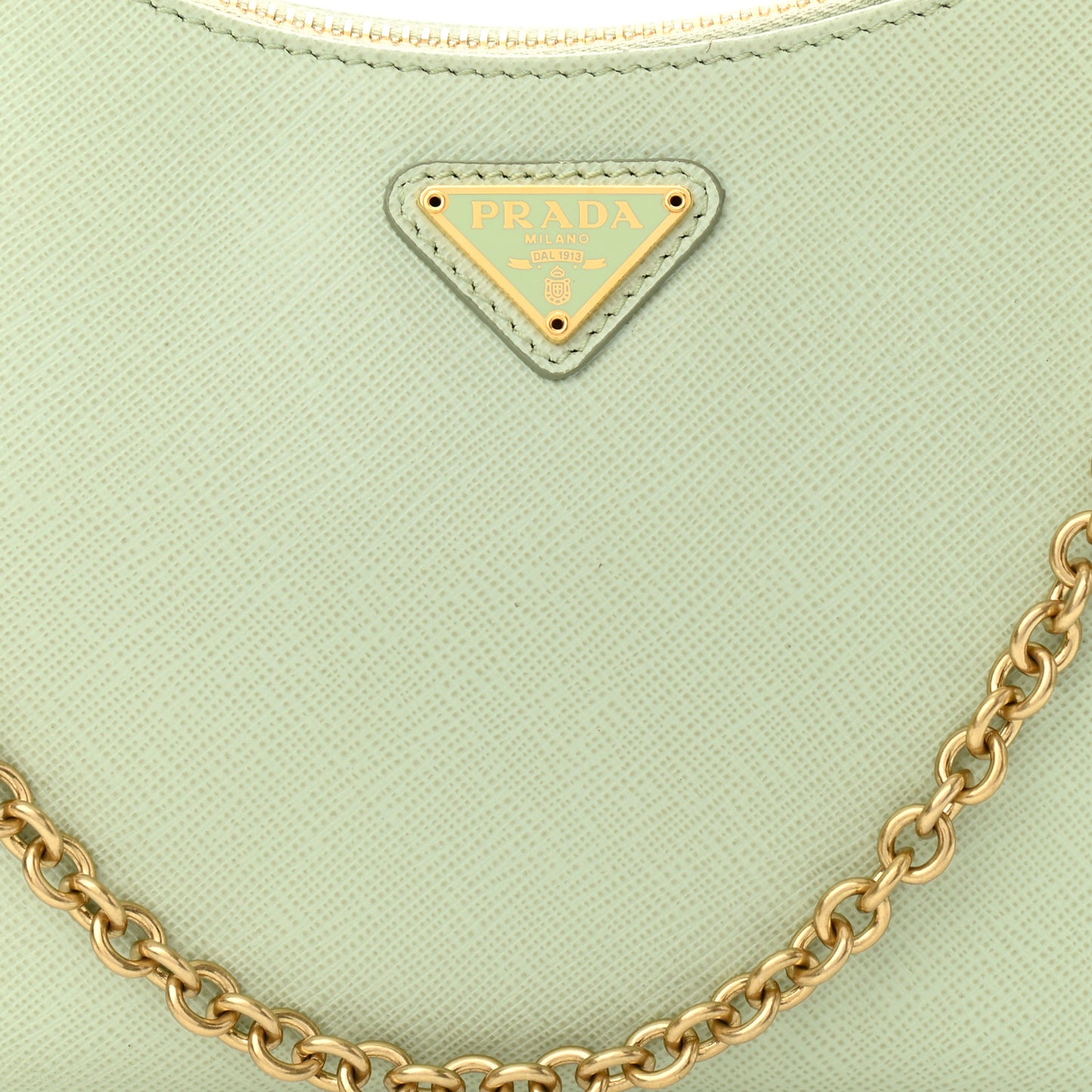 Saffiano Lux Re-Edition 2005 Shoulder Bag Acqua