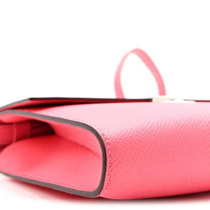 Hermes Epsom Clic 16 Wallet Rose Azalee 8 of 9