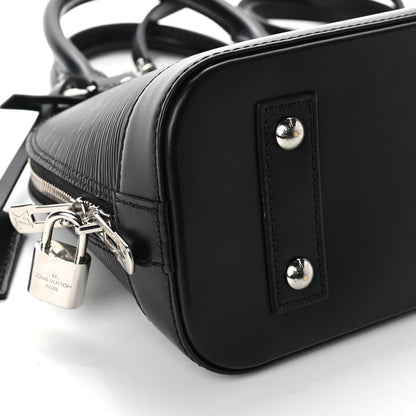 Louis Vuitton Epi Alma BB Black 8 of 10
