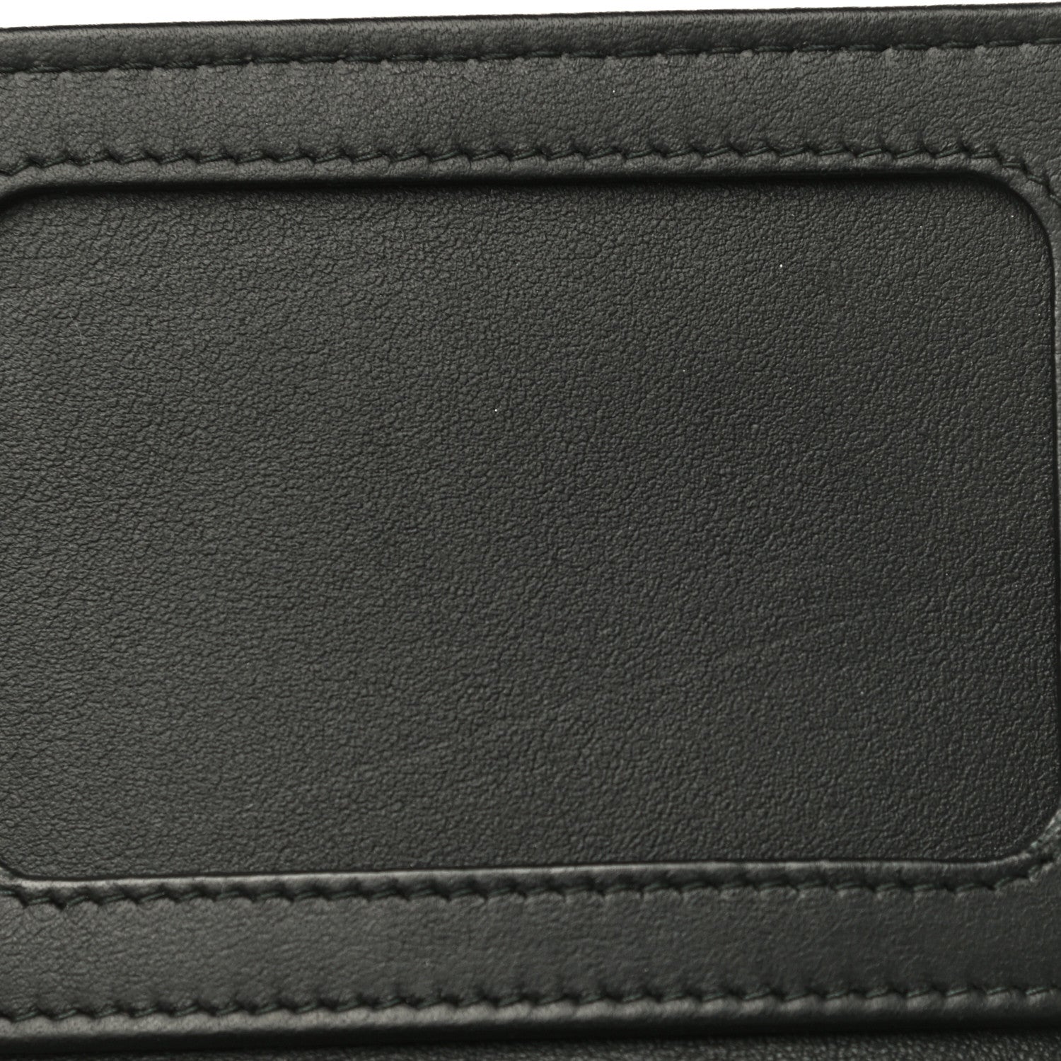 Chanel Crumpled Calfskin Quilted Card Holder Wallet So Black 12 of 13