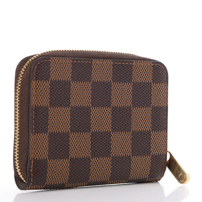 Louis Vuitton Damier Ebene Zippy Coin Purse 3 of 7