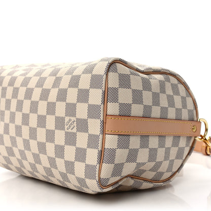Louis Vuitton Damier Azur Speedy Bandouliere 25 10 of 10