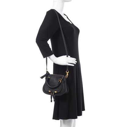 Chloe Calfskin Mini Marcie Satchel Black 2 of 10