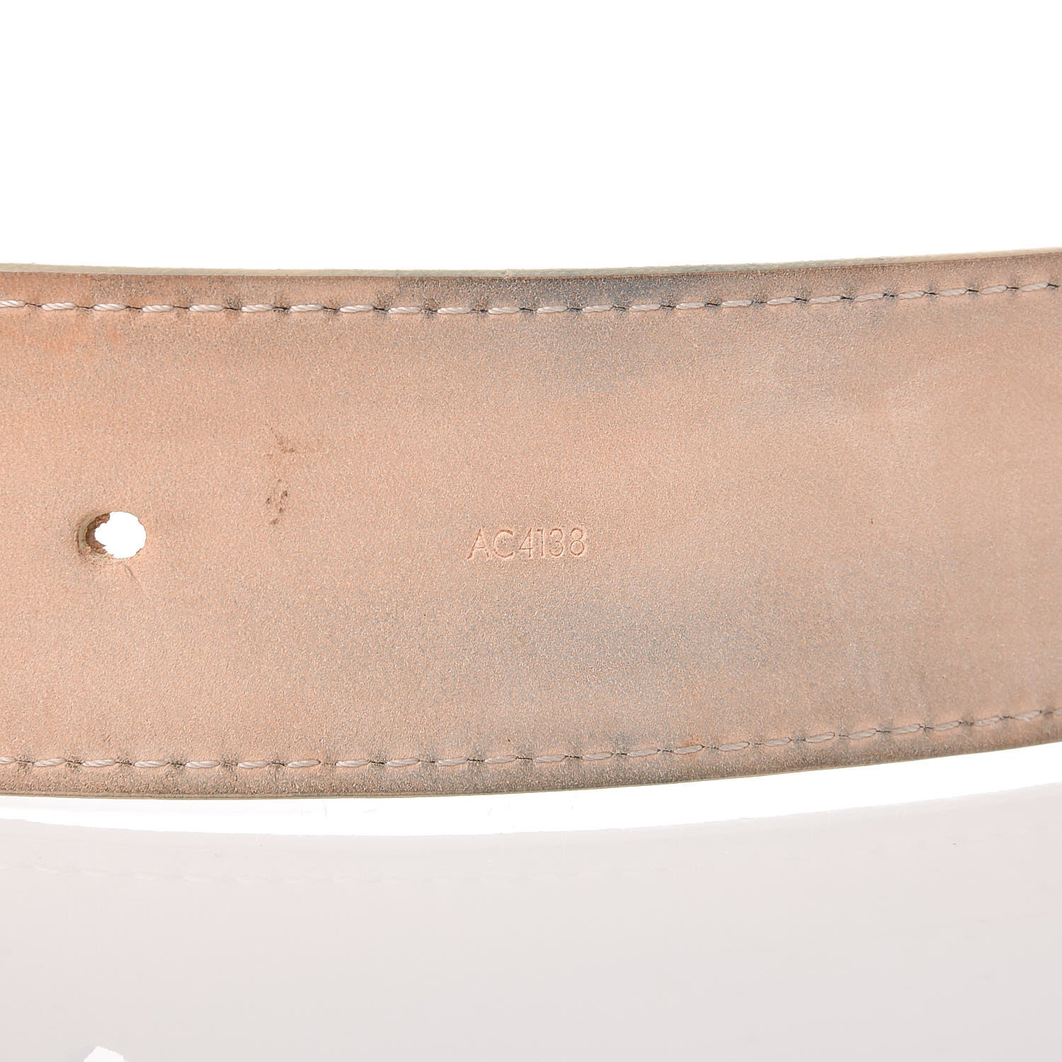 Louis Vuitton Damier Azur LV Initiales Belt 100 40 10 of 11