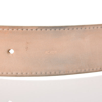 Louis Vuitton Damier Azur LV Initiales Belt 100 40 10 of 11