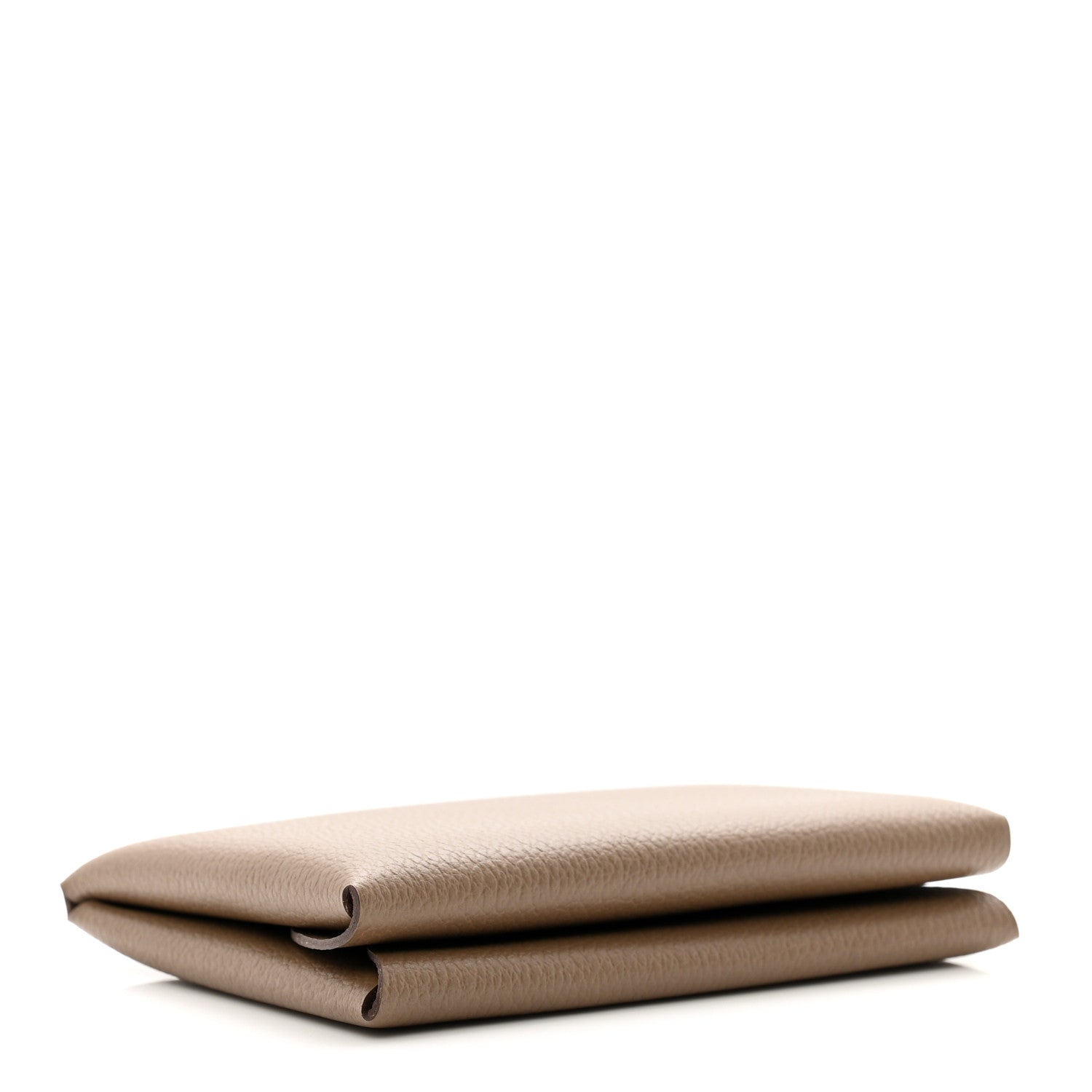Hermes Evercolor Calvi Duo Card Case Etoupe 4 of 7