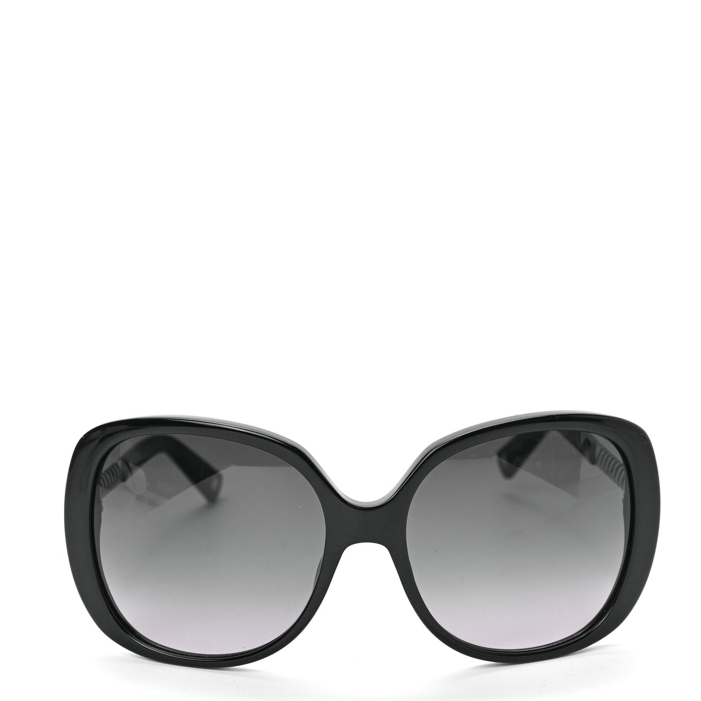 Acetate DiorEver1 Round Sunglasses Black