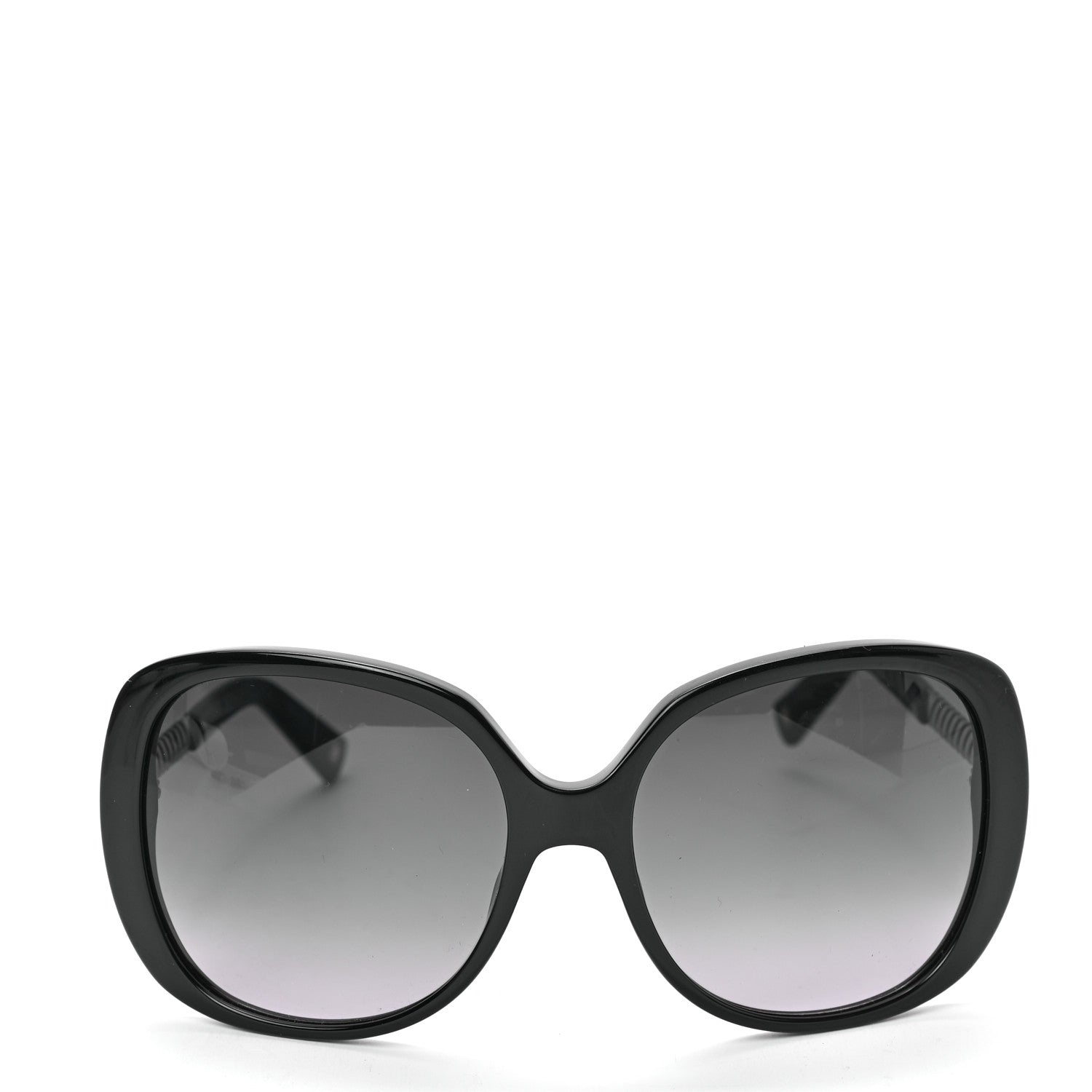 Christian Dior Acetate DiorEver1 Round Sunglasses Black 3 of 12
