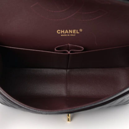 Chanel Caviar Quilted Jumbo Double Flap Black 5 of 13