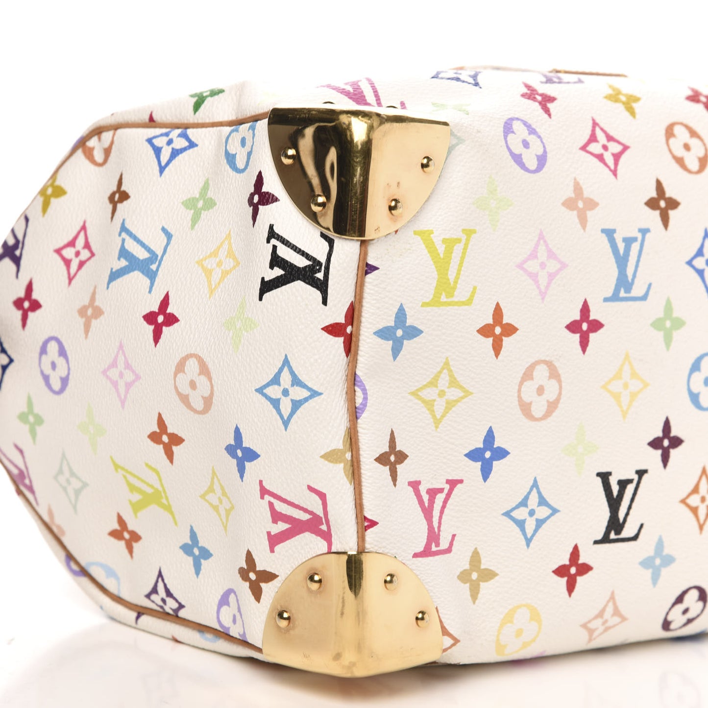 Monogram Multicolor Speedy 30 White