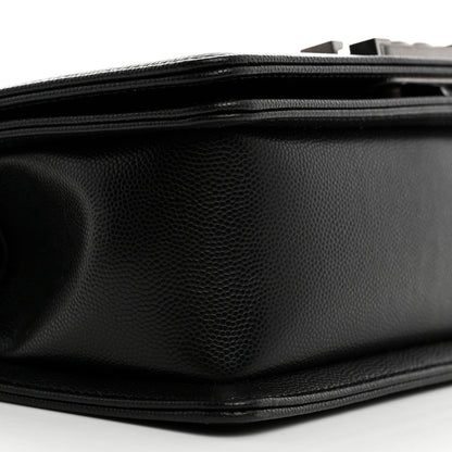 Chanel Caviar Quilted Small Boy Flap Black 9 of 10