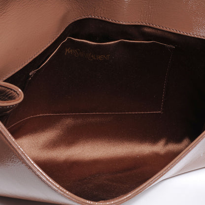 Saint Laurent Patent Belle de Jour Clutch Nude 5 of 8