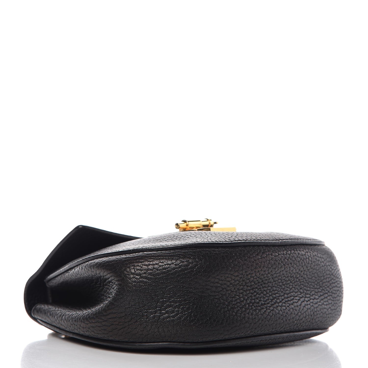 Chloe Grained Lambskin Mini Drew Shoulder Bag Black 4 of 9