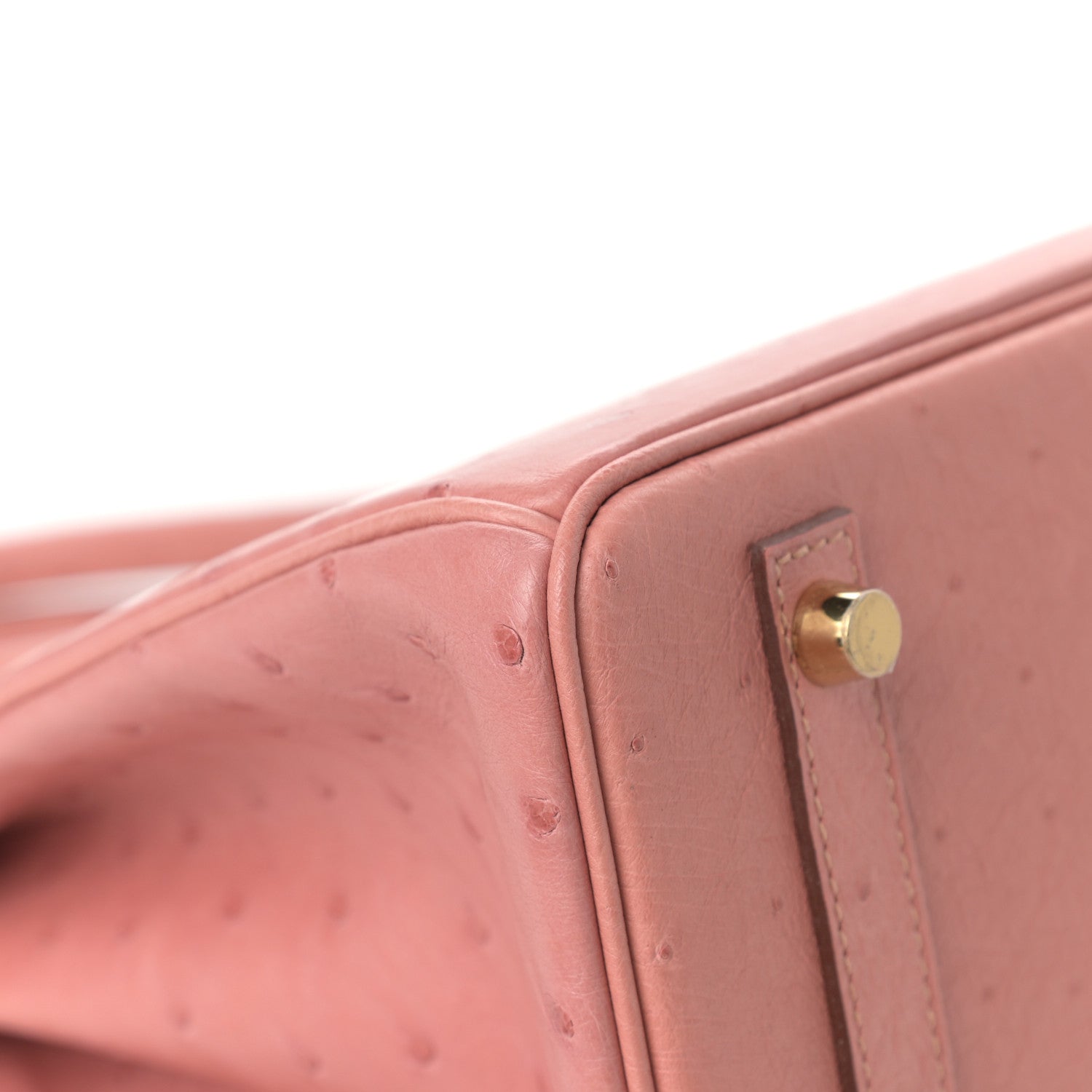 Hermes Ostrich Birkin 30 Terre Cuite 11 of 13