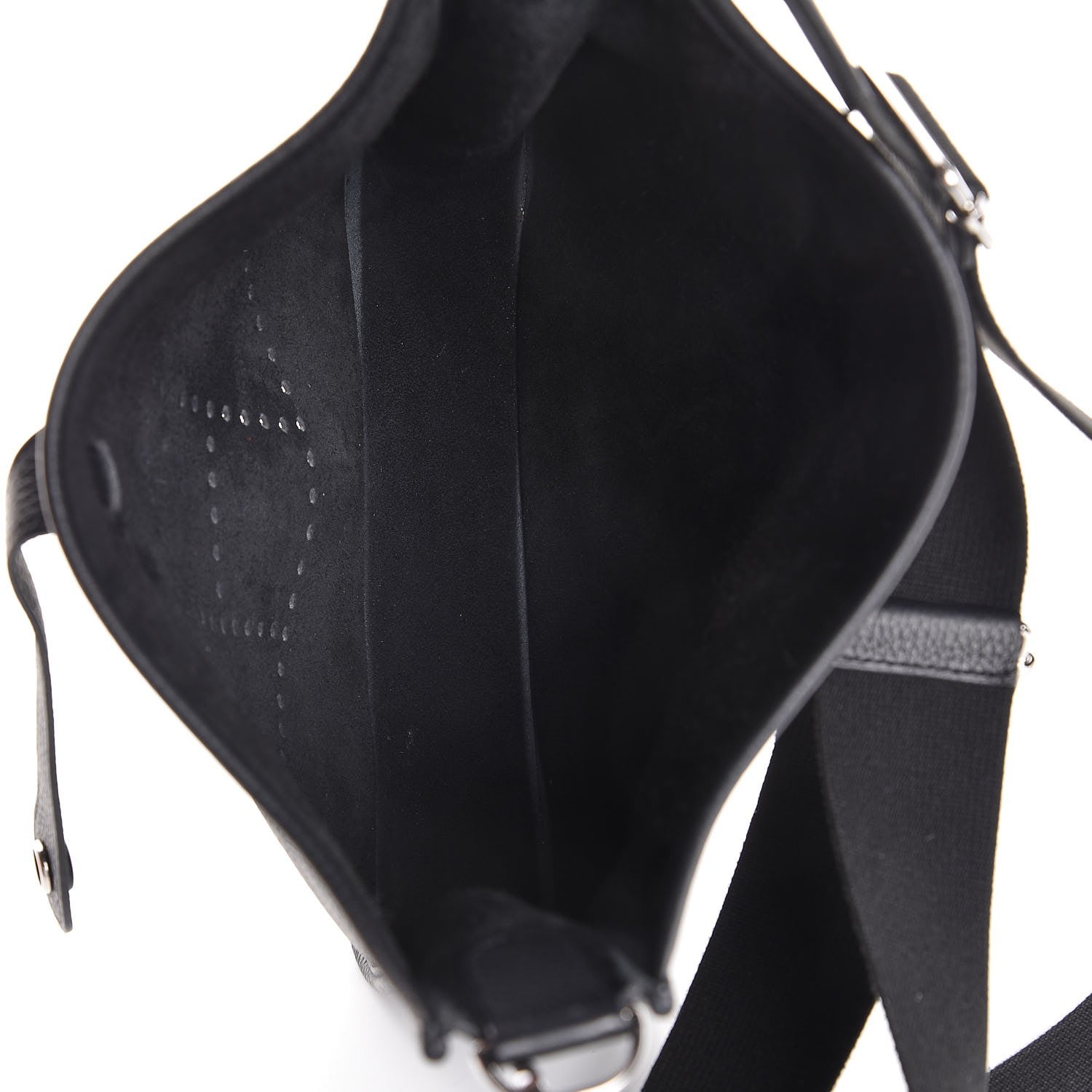 Hermes Taurillon Clemence Evelyne III PM Black 5 of 8