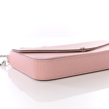 Louis Vuitton Epi Pochette Felicie Rose Ballerine 8 of 11