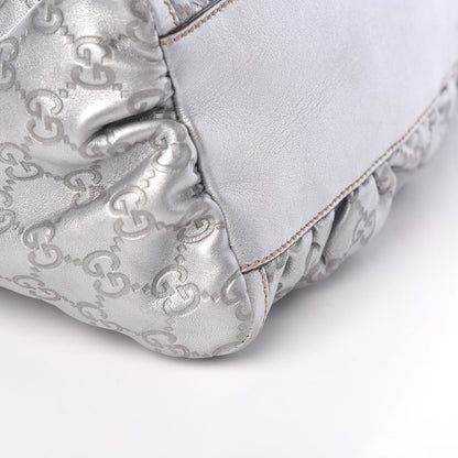Gucci Guccissima Medium D Gold Hobo Silver 12 of 20