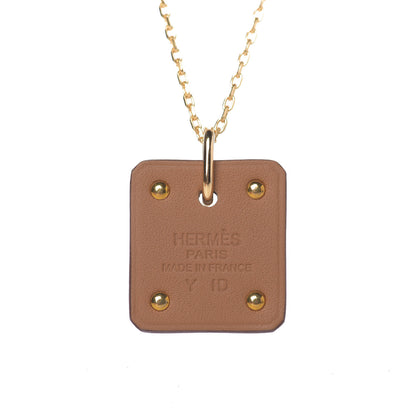Hermes Swift As De Coeur Necklace Gold 4 of 6