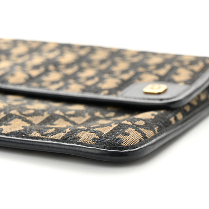 Christian Dior CHRISTIAN DIOR Monogram Chain Flap Blue 9 of 13