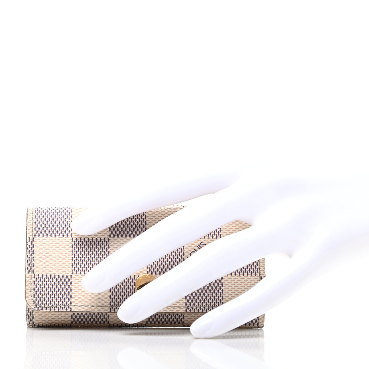 Louis Vuitton Damier Azur Multicles 4 Key Holder 2 of 8