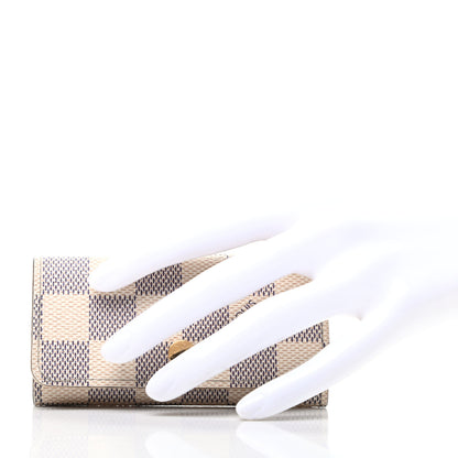 Louis Vuitton Damier Azur Multicles 4 Key Holder 2 of 8
