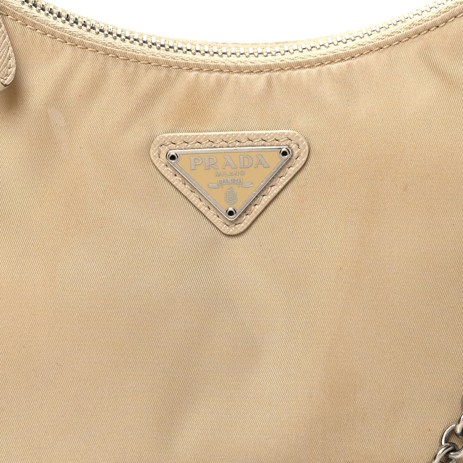 Prada Nylon Saffiano Re-Edition 2005 Shoulder Bag Deserto 7 of 11