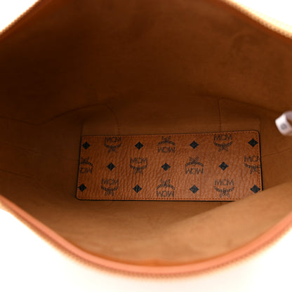MCM Visetos Medium Klara Hobo Cognac 5 of 9