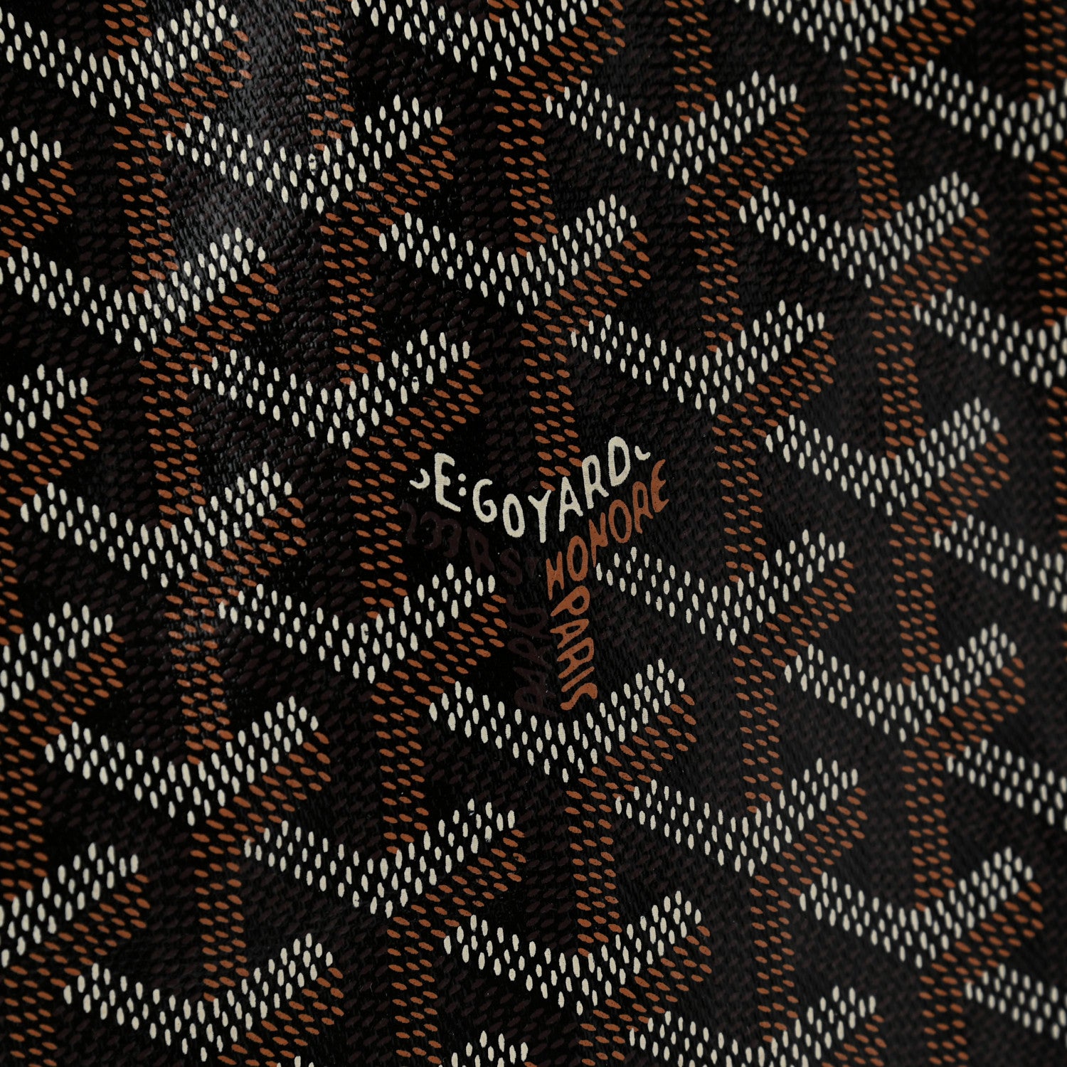 Goyard Goyardine Saint Louis GM Black Gold 6 of 13