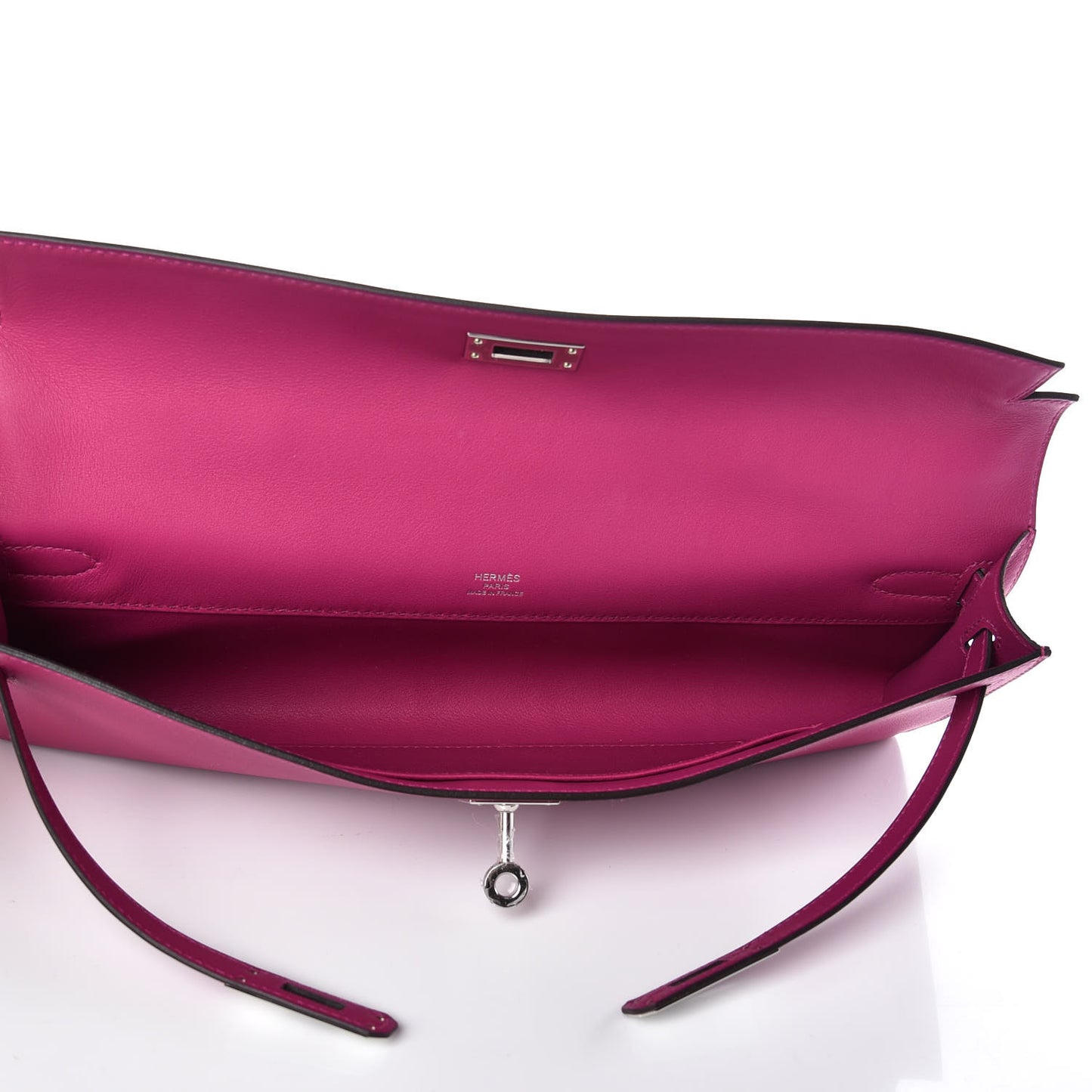 Swift Kelly Cut Clutch Pochette Rose Pourpre