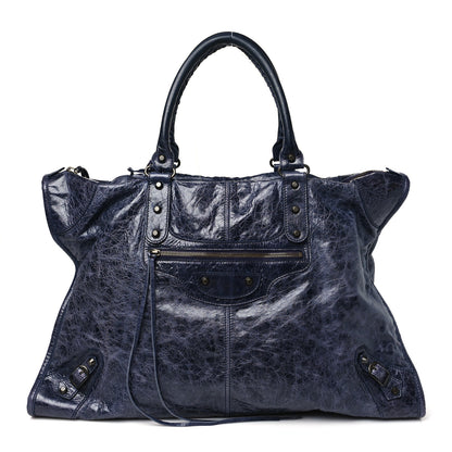 Balenciaga Agneau Classic Hardware Weekender Officier 1 of 12