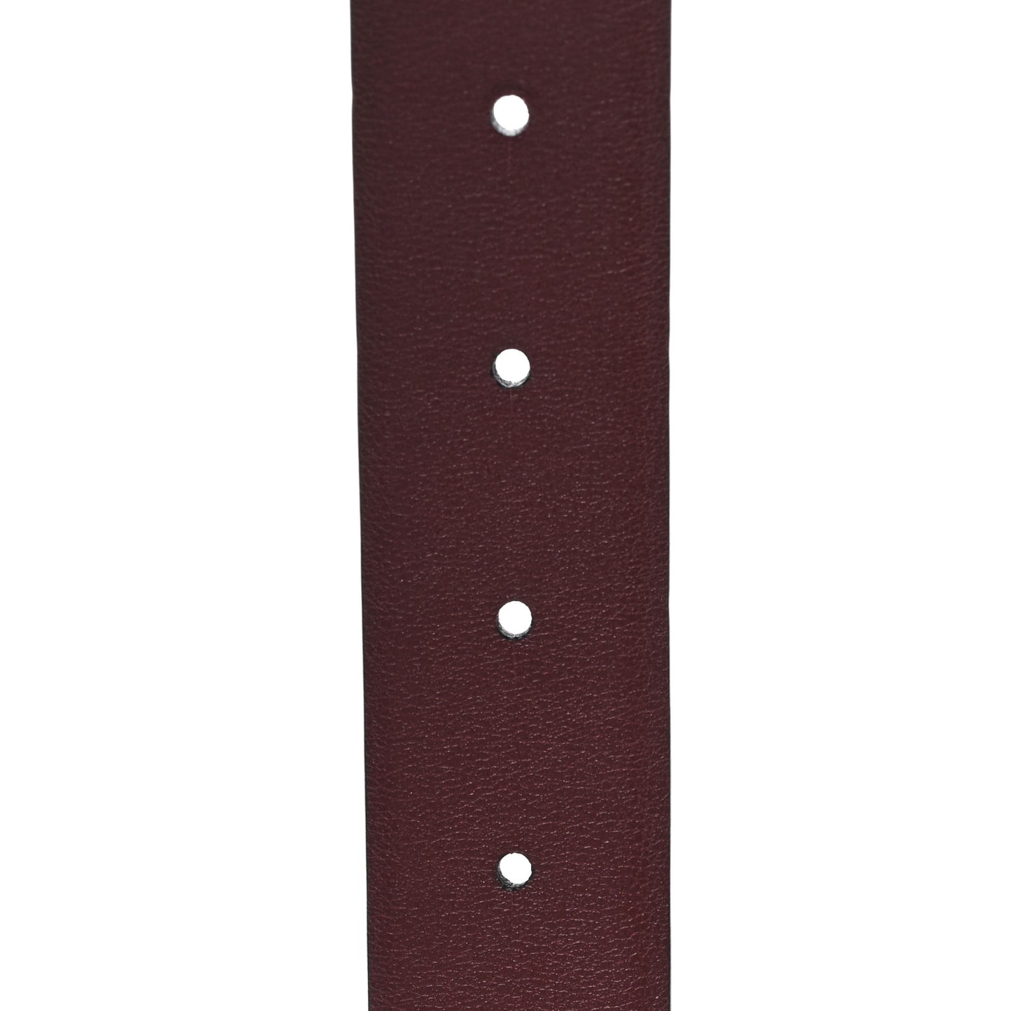 Calfskin CC Reversible Belt 95 38 Black Burgundy
