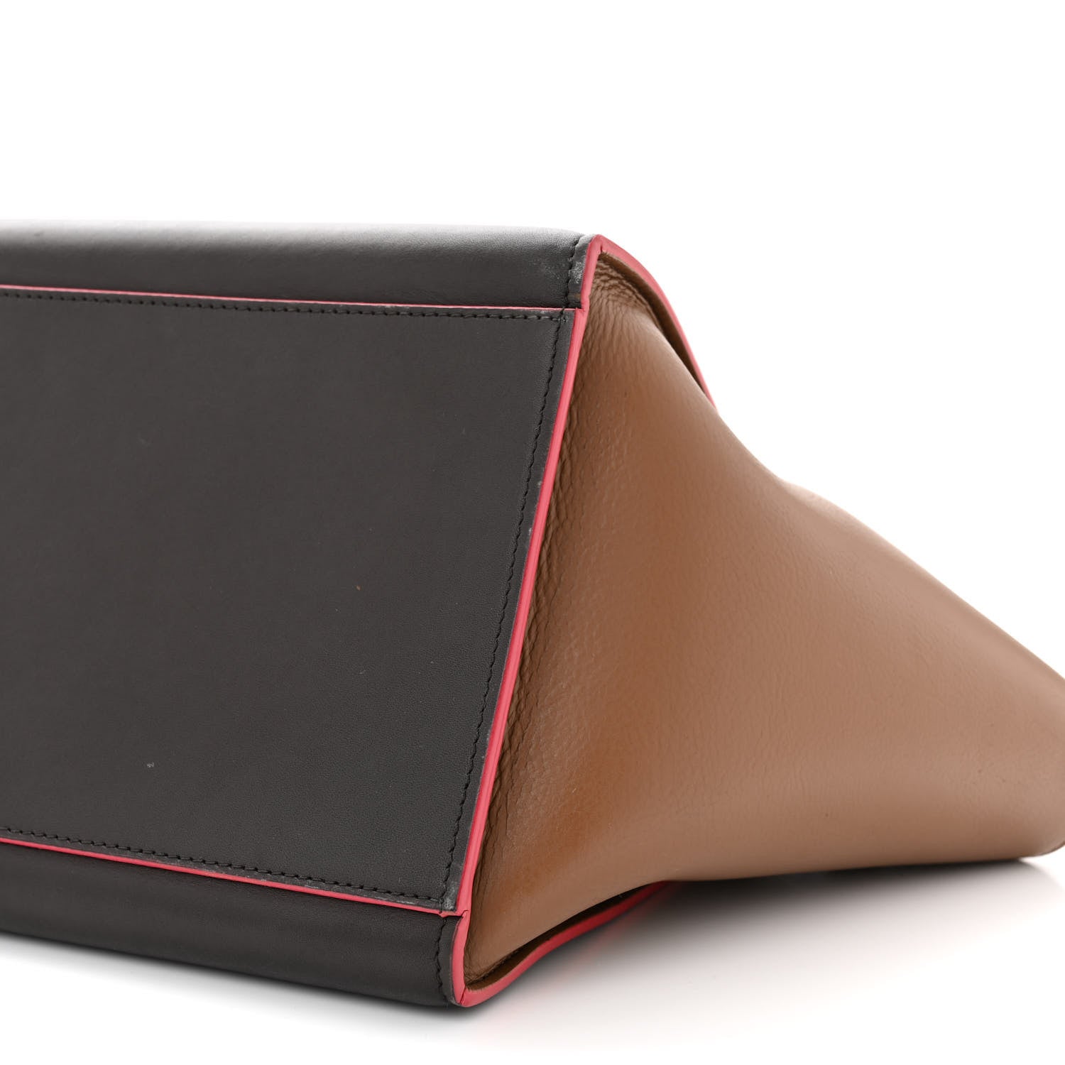 Celine Calfskin Small Tri-Color Trapeze Taupe 9 of 10