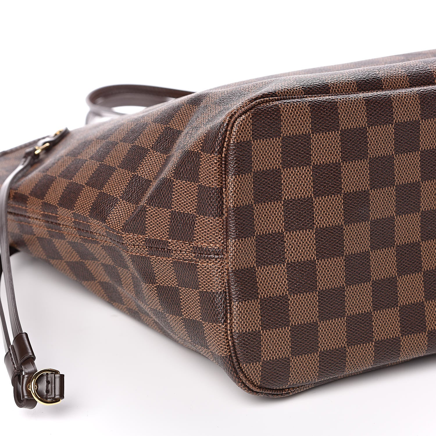 Louis Vuitton Damier Ebene Neo Neverfull MM Rose Ballerine 9 of 11