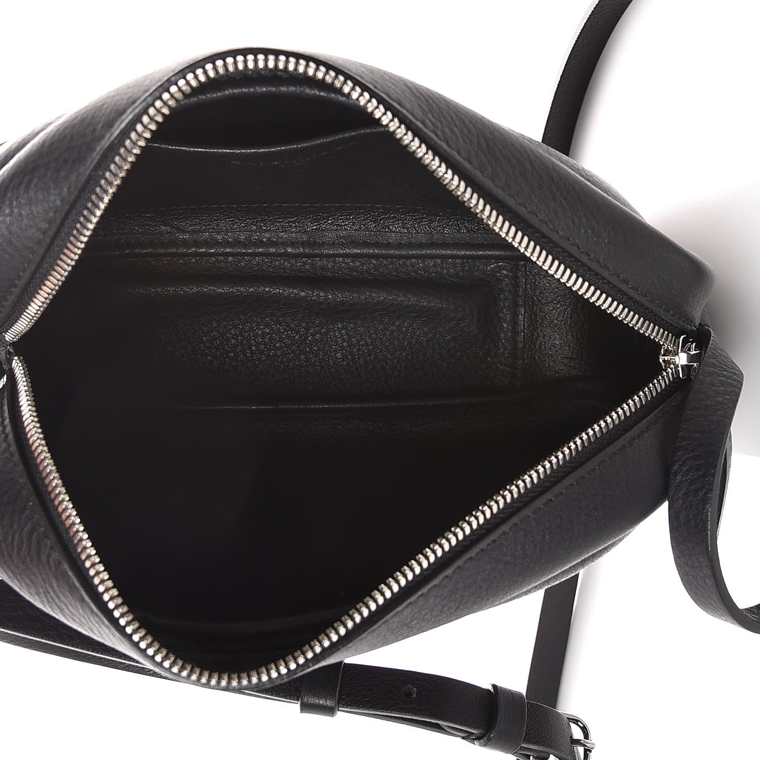 Balenciaga Calfskin Logo S Everyday Camera Bag Black 5 of 9