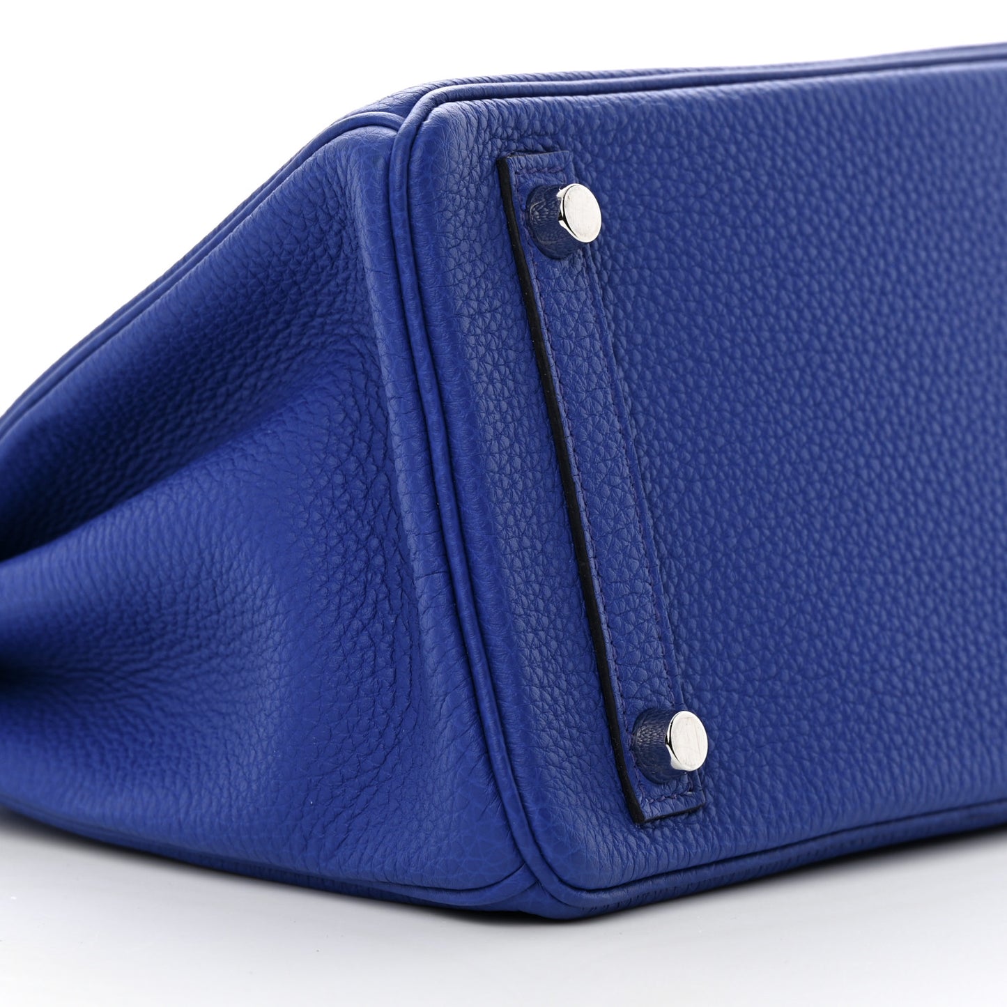 Togo Verso Birkin 25 Bleu Royal Capucine