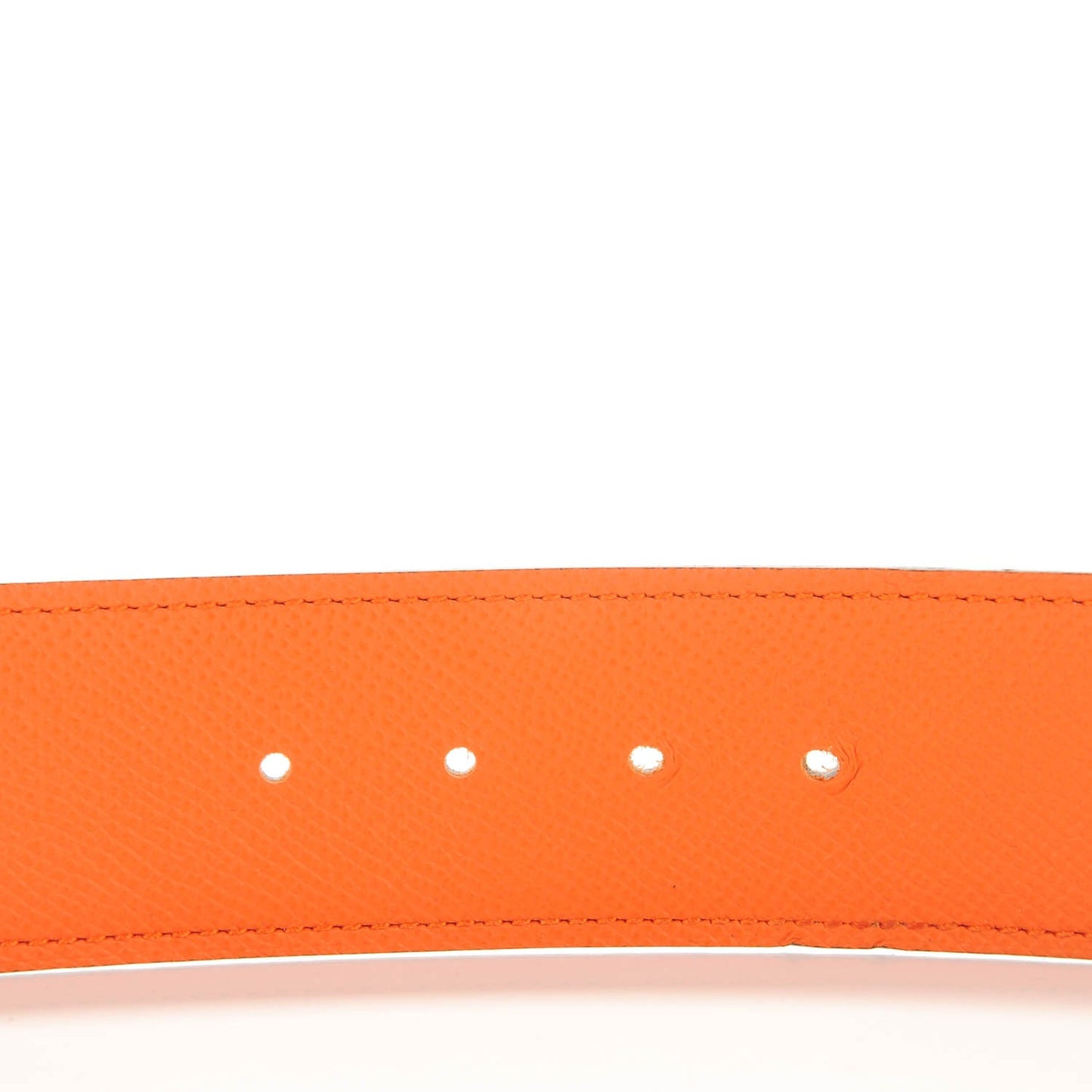 Epsom Reversible 42mm Belt 85 Gold Orange