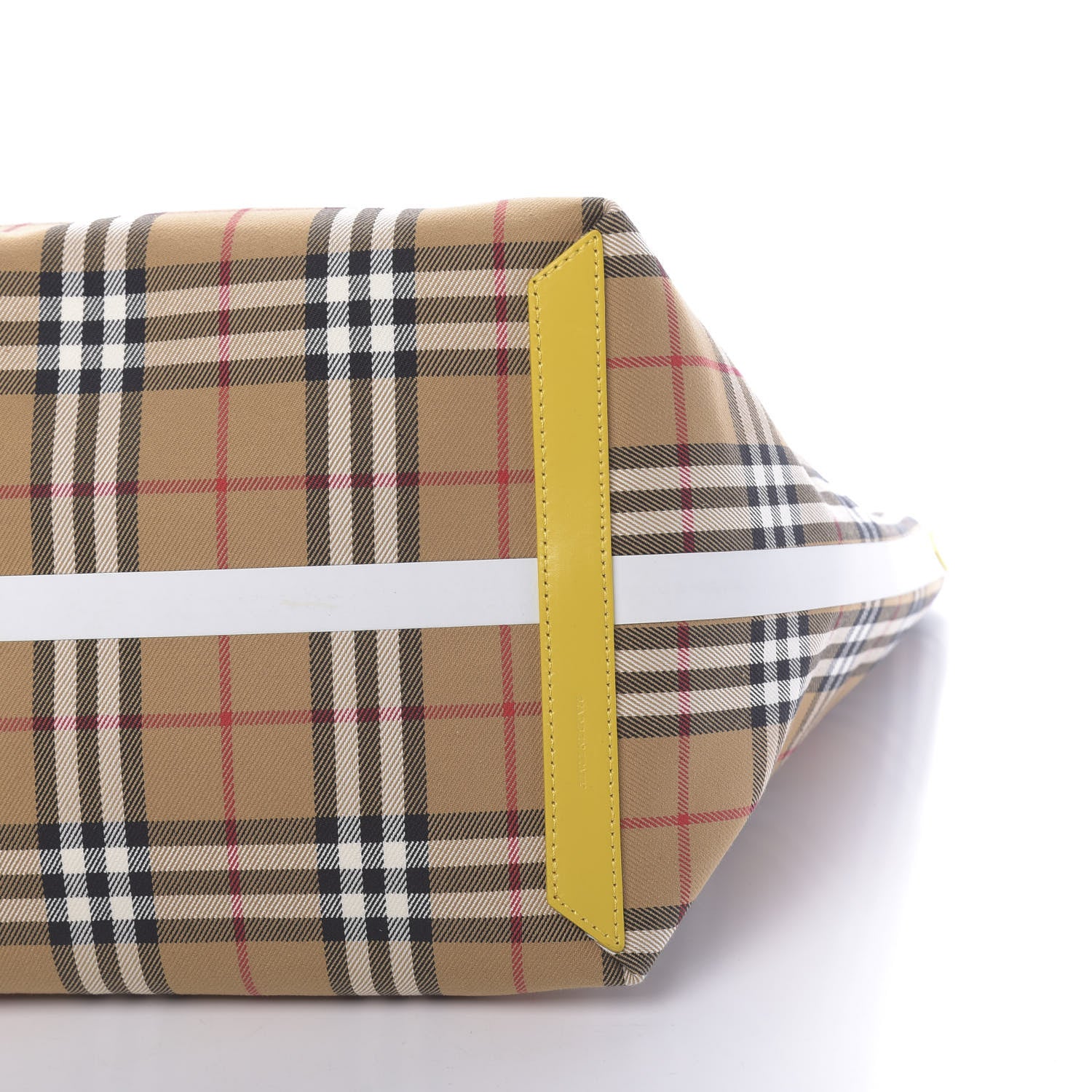 Burberry Vintage Check Large The Giant Reversible Tote Yellow 12 of 15