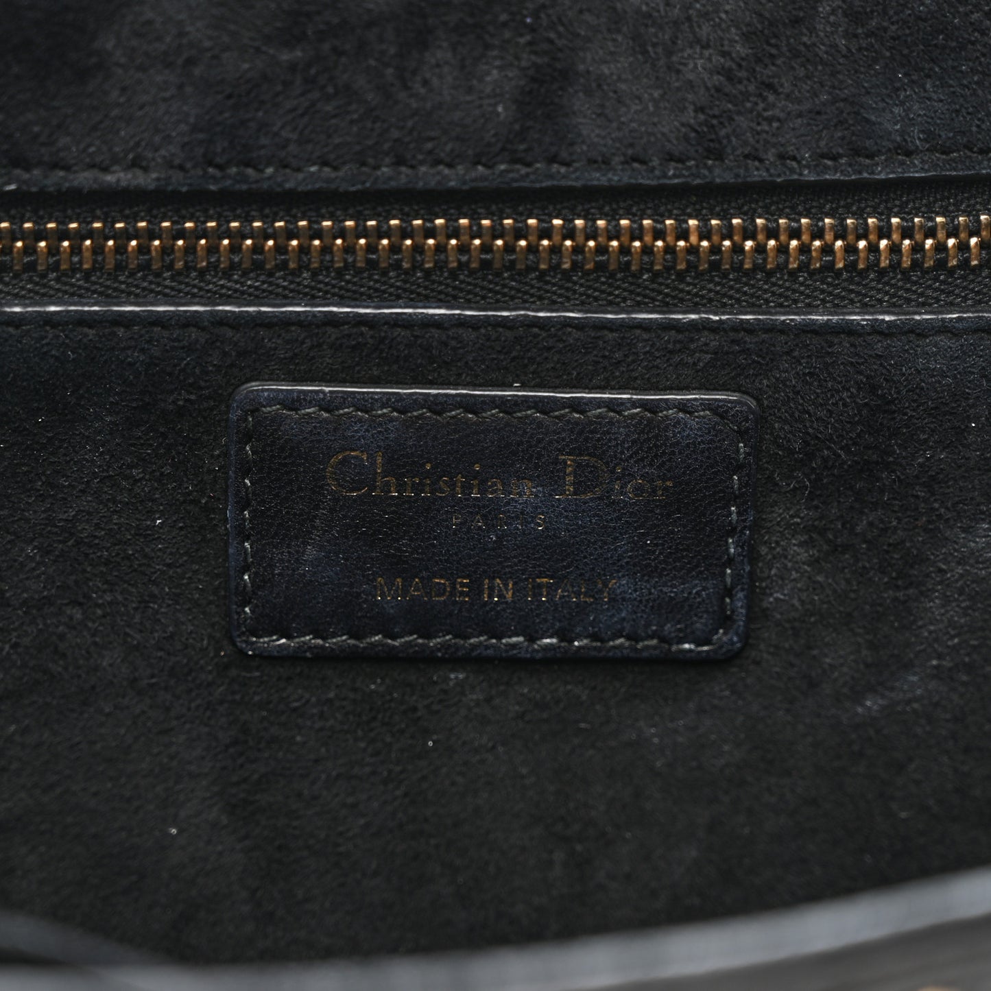 Lambskin Cannage Studded Large Dioraddict Flap Bag Black